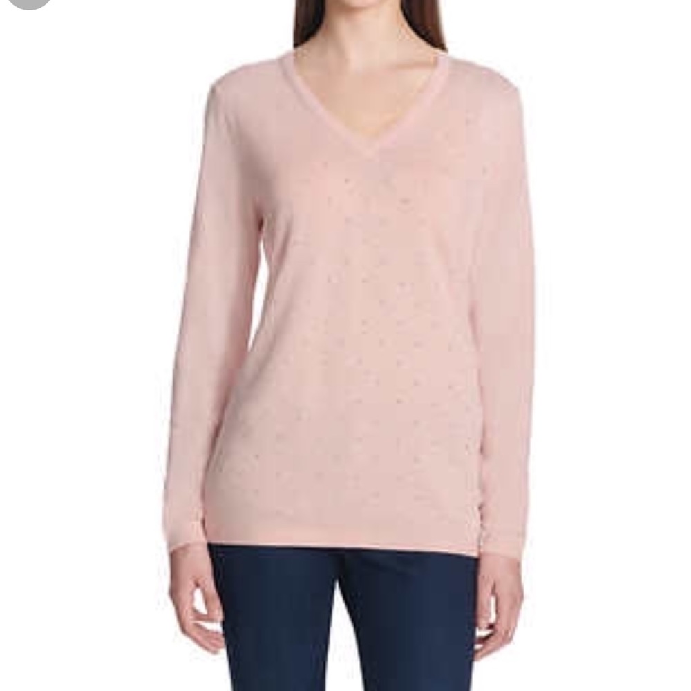 Women's DKNY Jeans light knit Long sleeve top